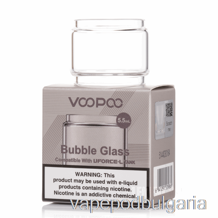 Vape 10000 Дръпки Voopoo Uforce-l Replacement Glass 4ml Straight Glass